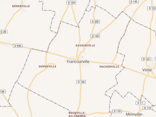 Plan de Francourville