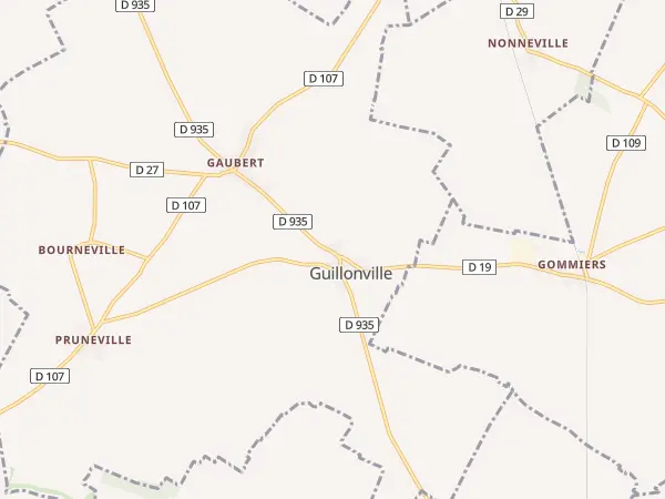 Plan de Guillonville