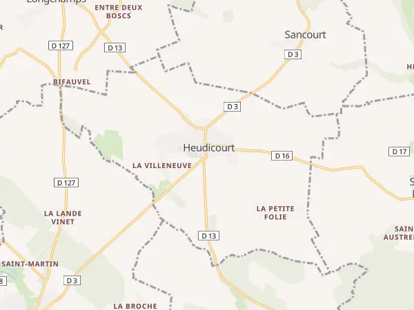 Plan de Heudicourt