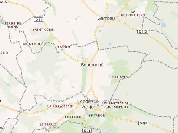 Plan de Bourdonné