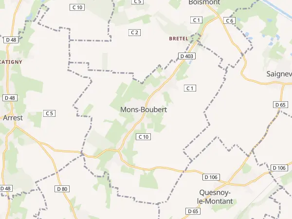 Plan de Mons-Boubert