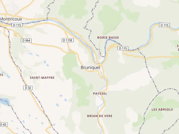 Plan de Bruniquel