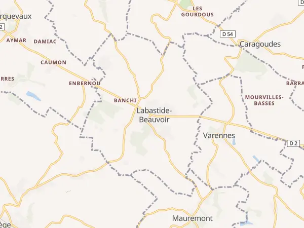 Plan de Labastide-Beauvoir
