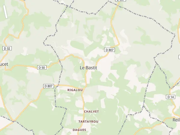 Plan du Bastit