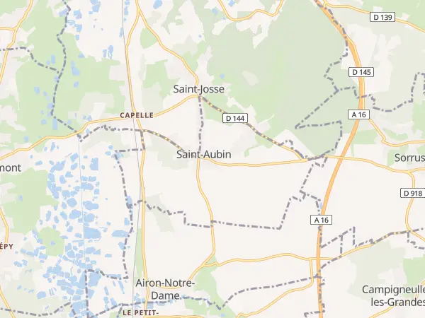 Plan de Saint-Aubin