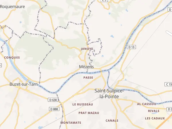 Plan de Mézens