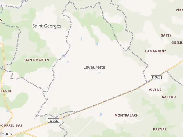 Plan de Lavaurette