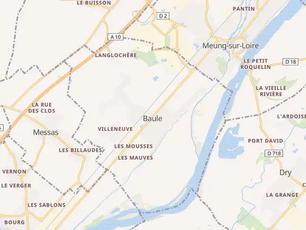 Plan de Baule