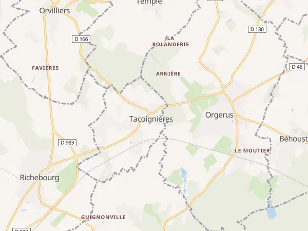 Plan de Tacoignières