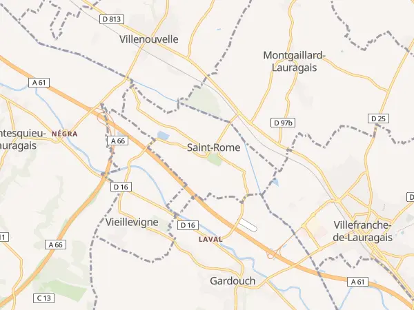Plan de Saint-Rome