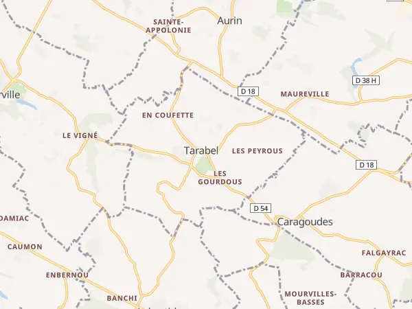 Plan de Tarabel