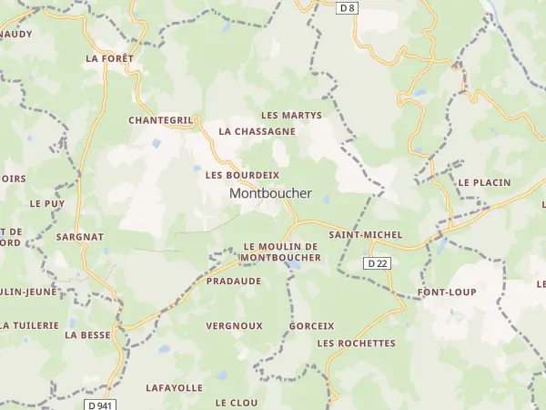 Plan de Montboucher