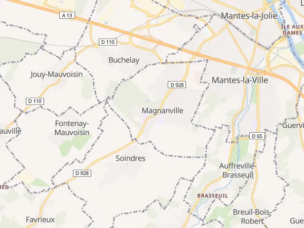 Plan de Magnanville