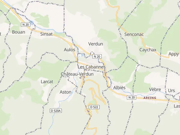 Plan des Cabannes
