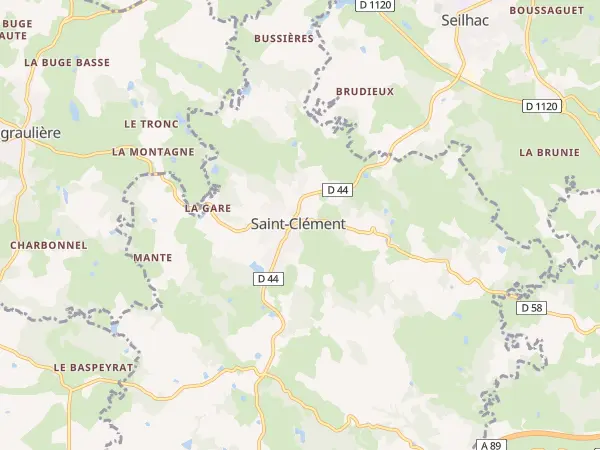 Plan de Saint-Clément