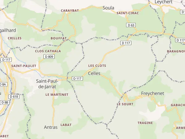 Plan de Celles