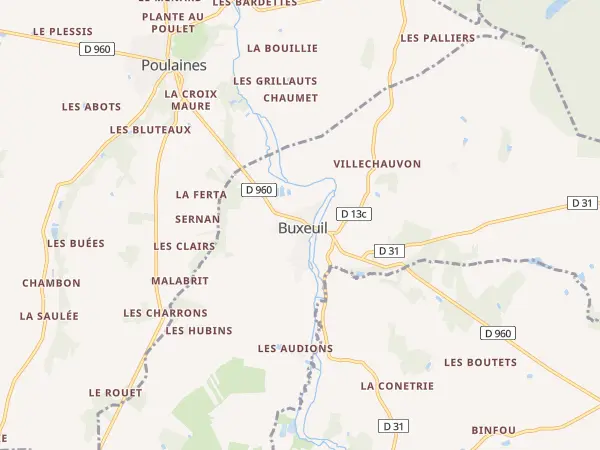 Plan de Buxeuil