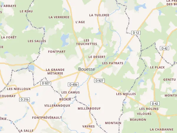 Plan de Bouesse