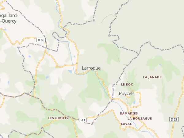 Plan de Larroque