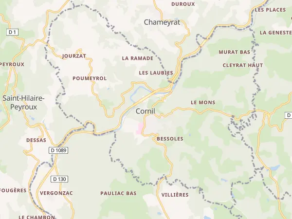 Plan de Cornil