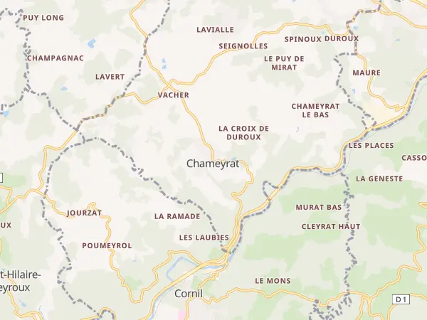 Plan de Chameyrat
