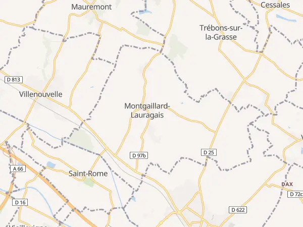 Plan de Montgaillard-Lauragais