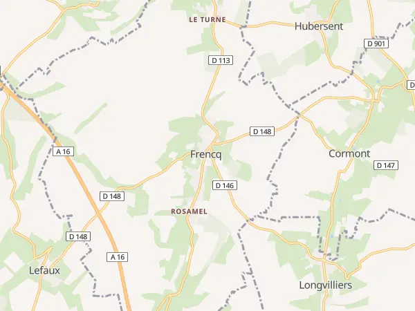Plan de Frencq