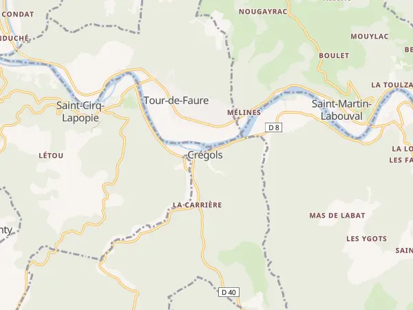 Plan de Crégols