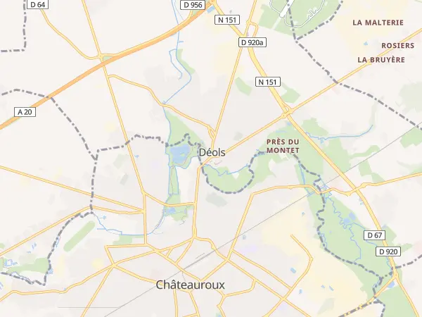 Plan de Déols
