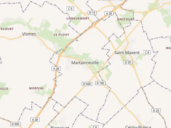 Plan de Martainneville