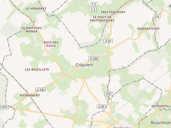 Plan de Criquiers