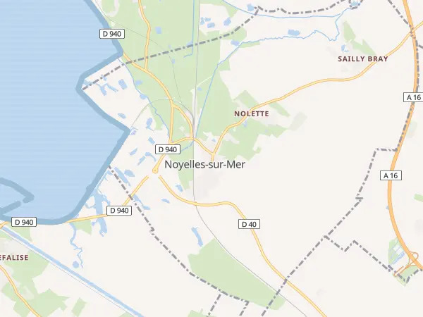 Plan de Noyelles-sur-Mer