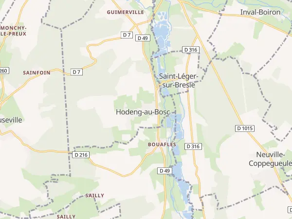 Plan de Hodeng-au-Bosc