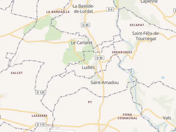 Plan de Ludiès
