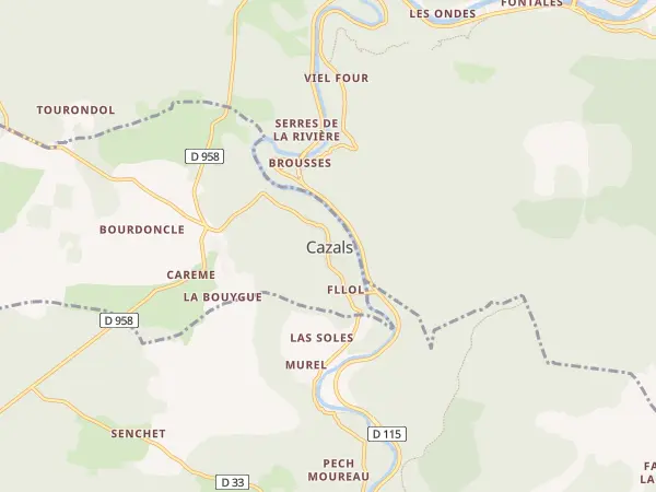 Plan de Cazals