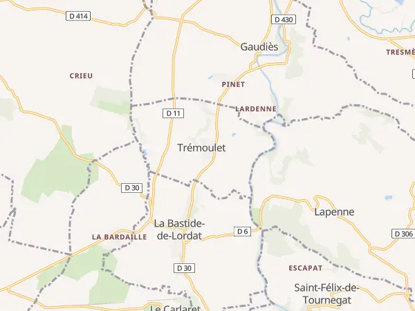 Plan de Trémoulet