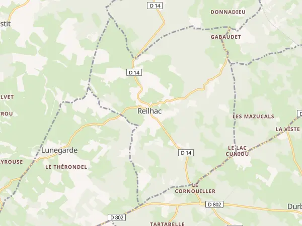 Plan de Reilhac