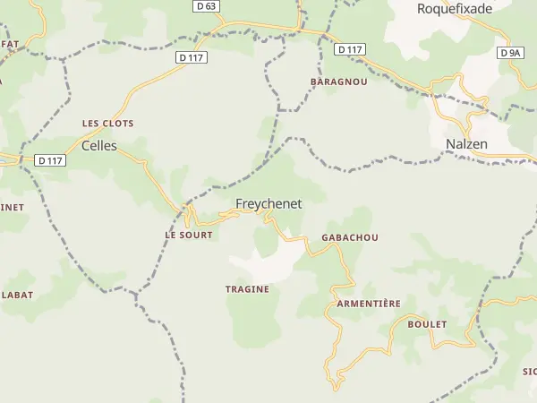 Plan de Freychenet