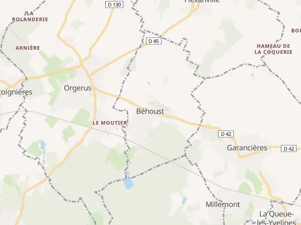 Plan de Béhoust