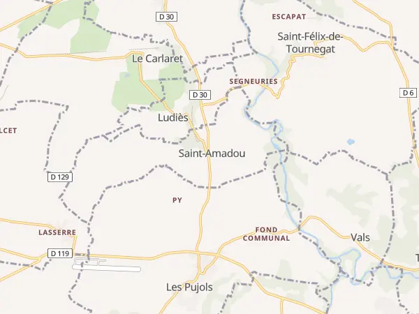 Plan de Saint-Amadou
