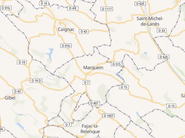 Plan de Marquein