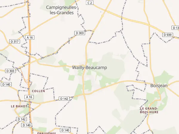 Plan de Wailly-Beaucamp