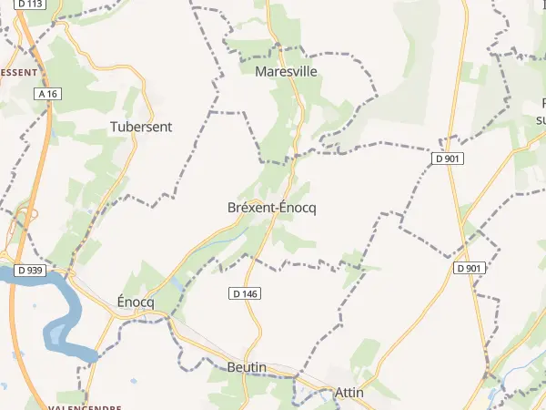 Plan de Bréxent-Énocq
