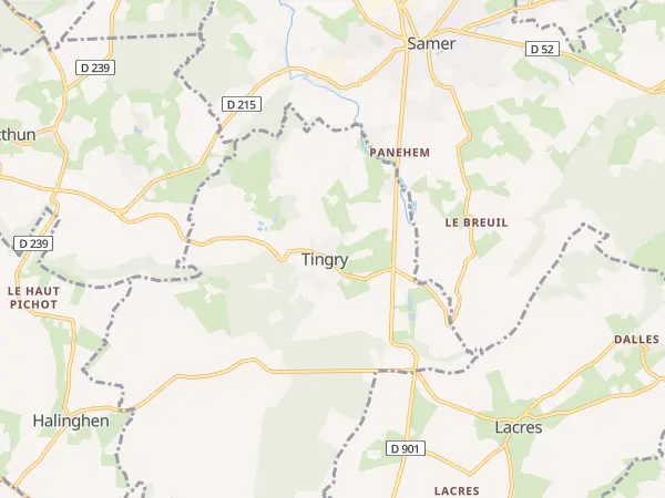Plan de Tingry