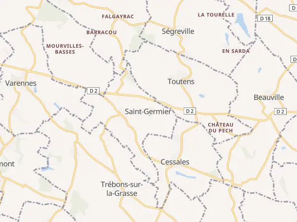 Plan de Saint-Germier