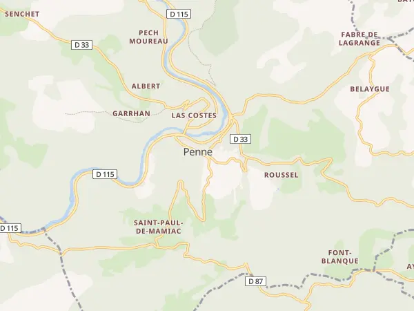 Plan de Penne
