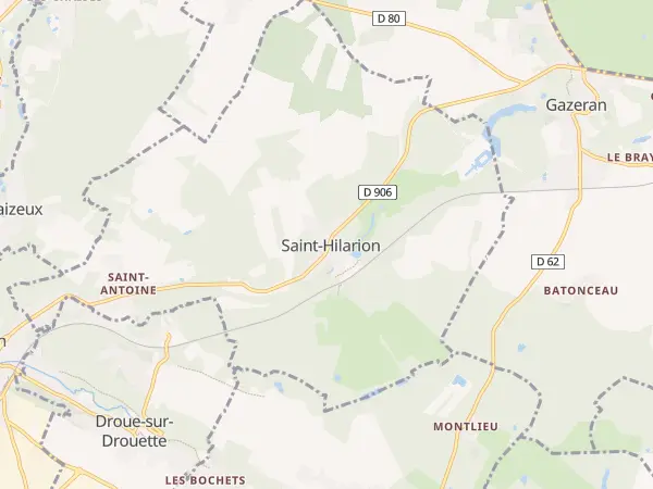 Plan de Saint-Hilarion