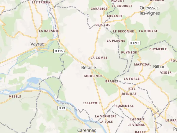 Plan de Bétaille
