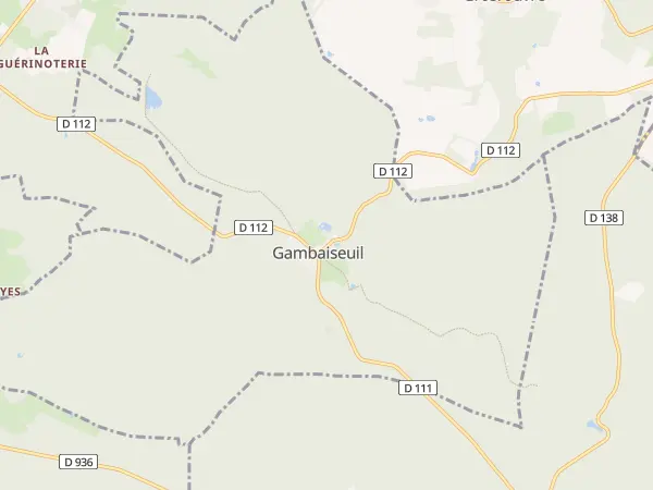 Plan de Gambaiseuil