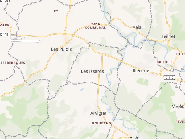 Plan des Issards